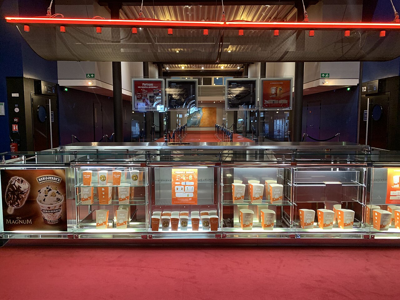 Cinema foyer; contextual photograph, not a scene from Obsession. Photo: