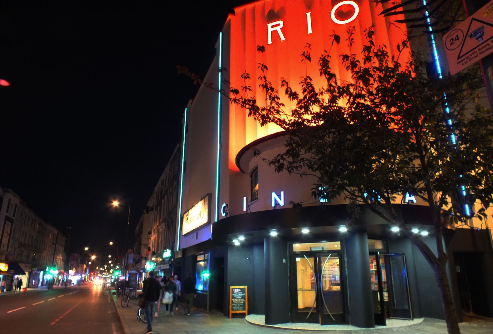 The Rio Cinema, Dalston; contextual cinema photograph. Photo: